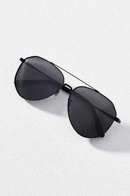 WMP Eyewear Ramsey Metal Aviator Sunglasses | Anthropologie (US)