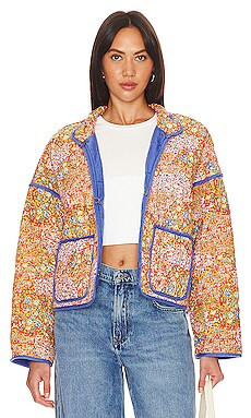Free People Chloe Jacket in Candy Combo from Revolve.com | Revolve Clothing (Global)