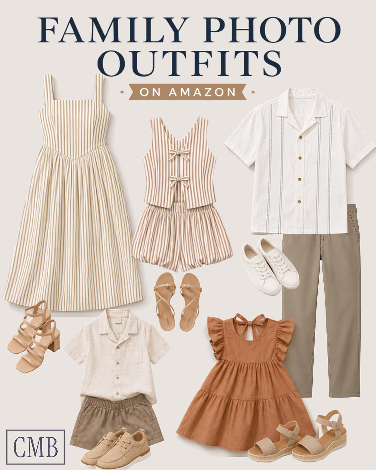 Family photo outfits that look coordinated without making everyone match like it’s 2007. Soft colors, easy layers, and pieces that photograph beautifully — even if one kid refuses to wear shoes. 

 #LTKgrwm #LTKootd #LTKKids