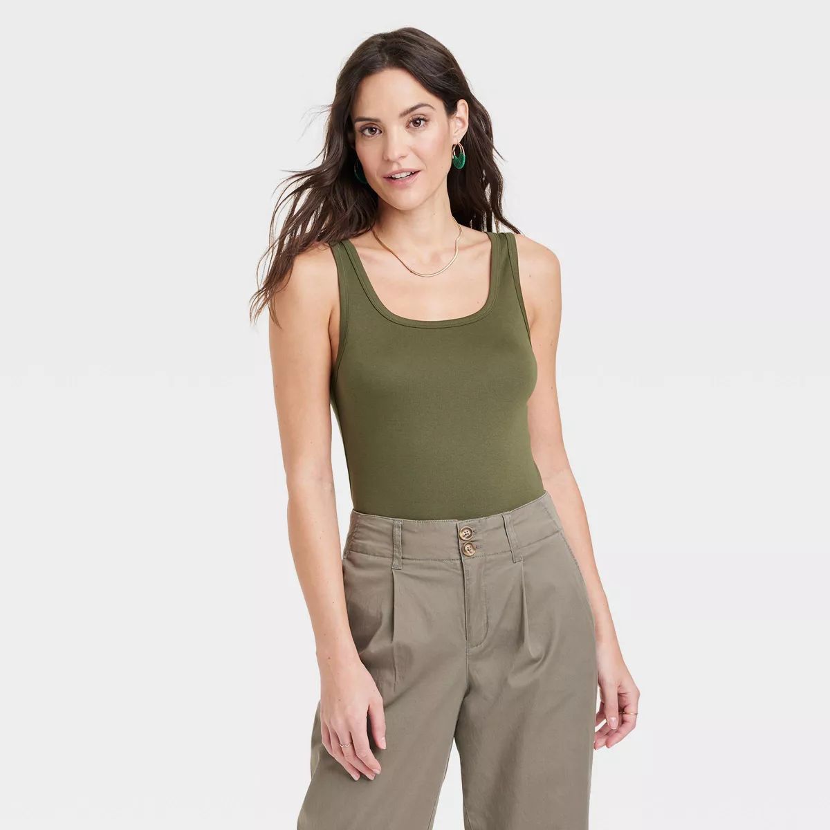 Women's Slim Fit Tank Top - A New Day™ | Target