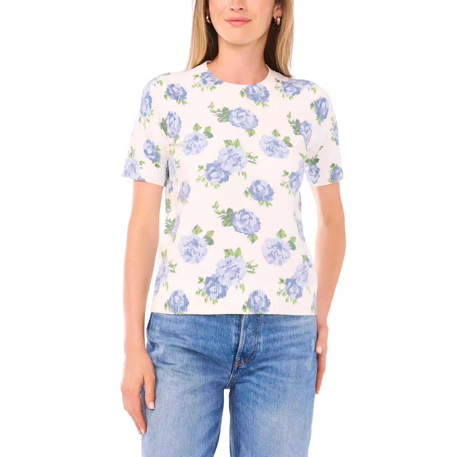 VINCE CAMUTO SHORT SLEEVE SWEATER - BLUE L:- Blue, L | Sam's Club