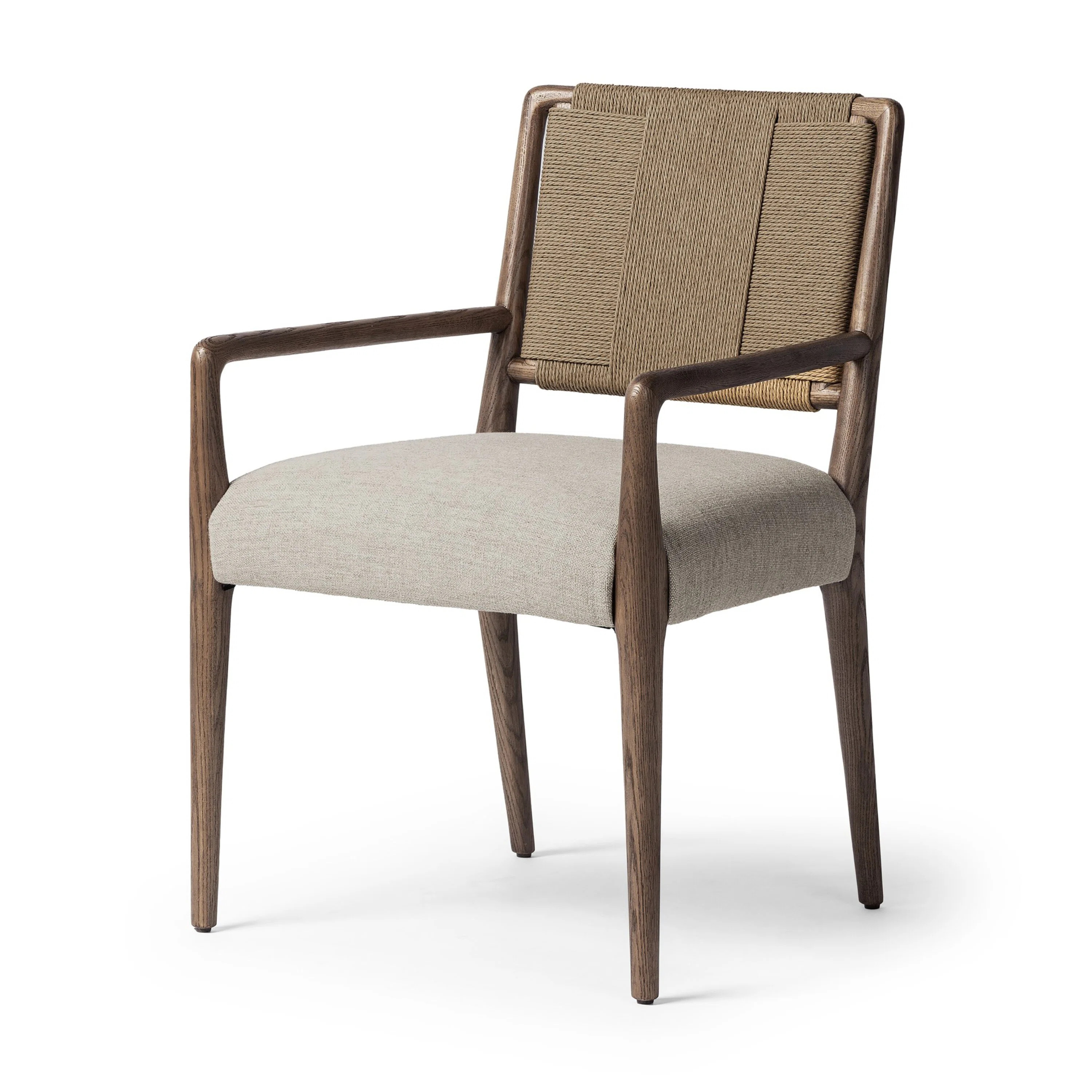 Rothler Dining Armchair-Alcala Wheat | Perigold