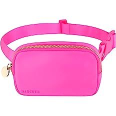 DANCOUR Hot Pink Fanny Pack Crossbody Bags For Women - Hot Pink Belt Bag For Women Crossbody Ever... | Amazon (US)