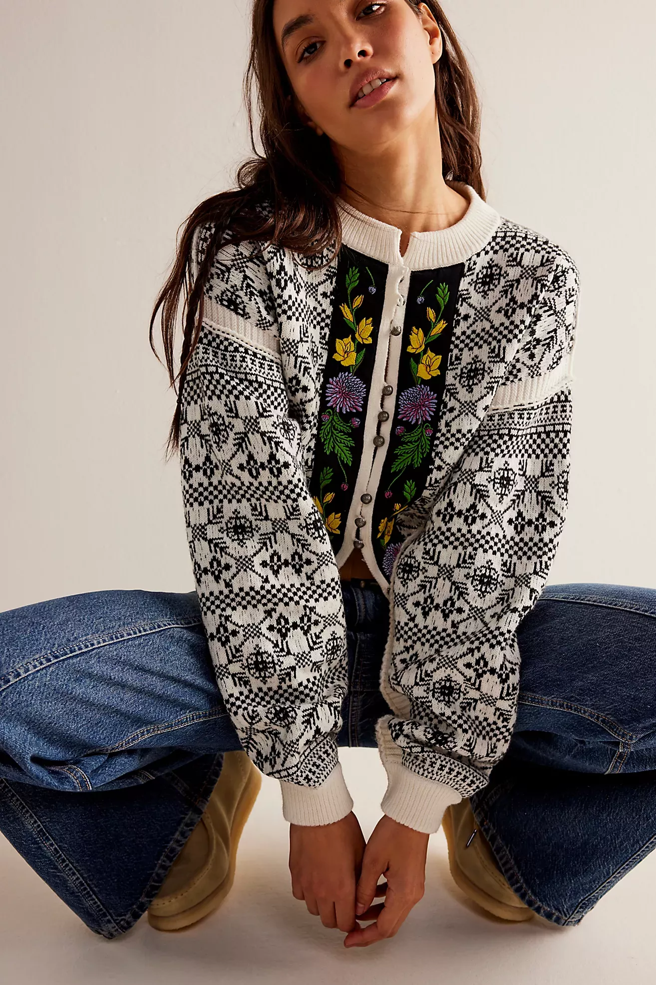 Free People Alexis Floral Cardigan curated on LTK