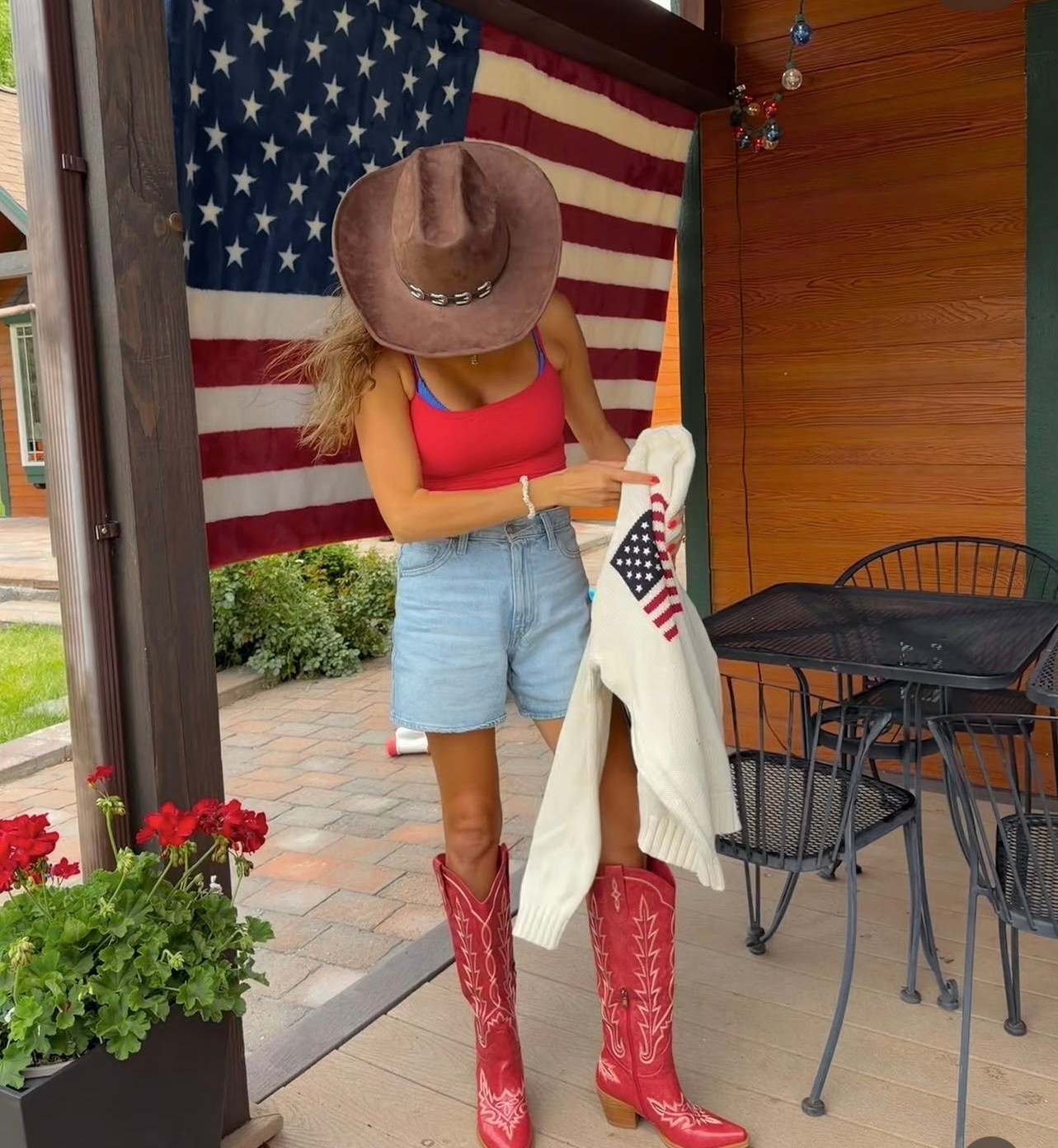 These red cowgirl boots are such a good amazon find!! I’ve had them for years and love them 💫

Summer outfit, lake outfit, Amazon fashion, cowgirl boots, country concert outfit, flag sweater, red boots

#LTKootd #LTKOver40 #LTKSeasonal