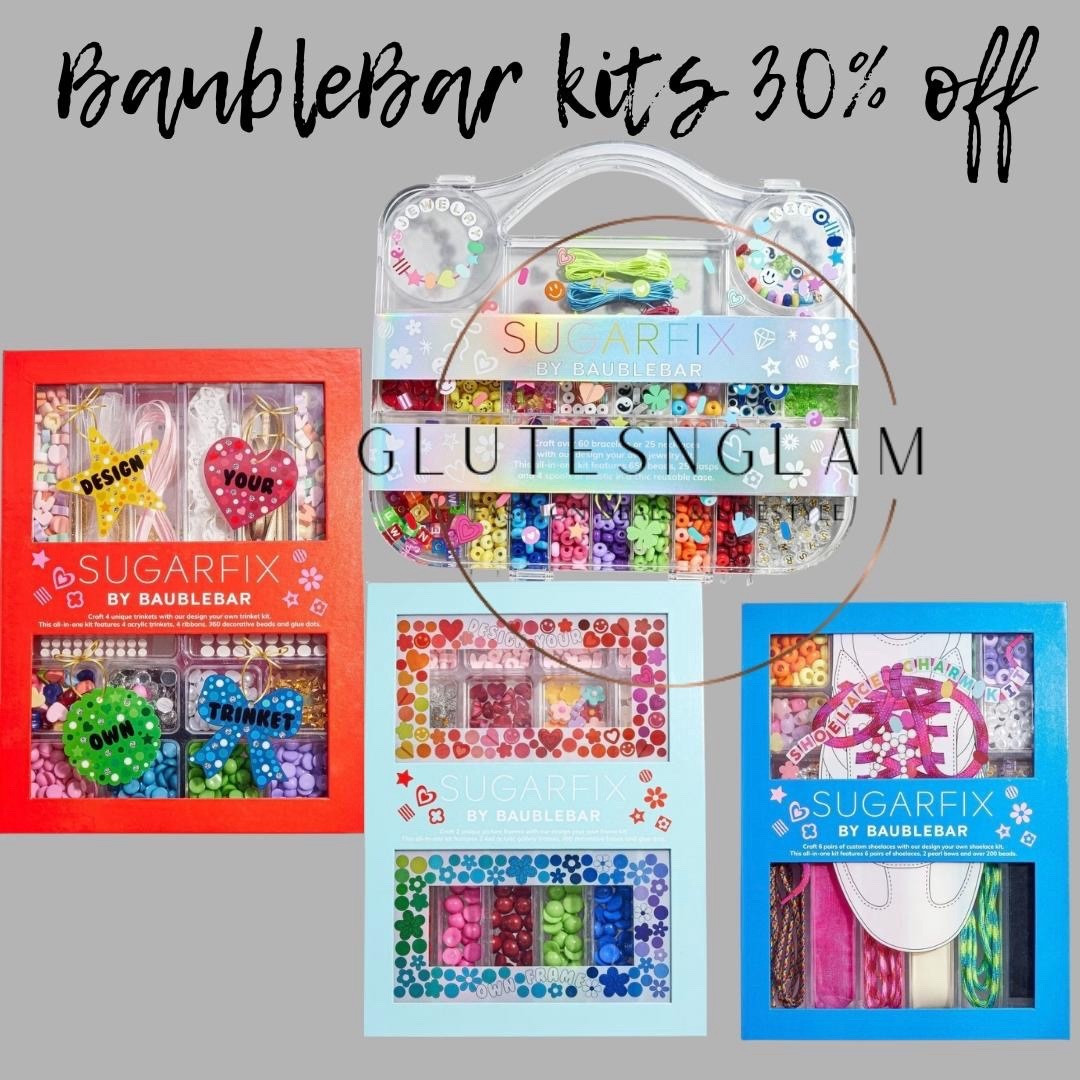 BaubleBar craft kits are on sale 30% off today. Target daily deal, craft kits, activity kits, BaubleBar  

#LTKGiftGuide #LTKHoliday #LTKSaleAlert