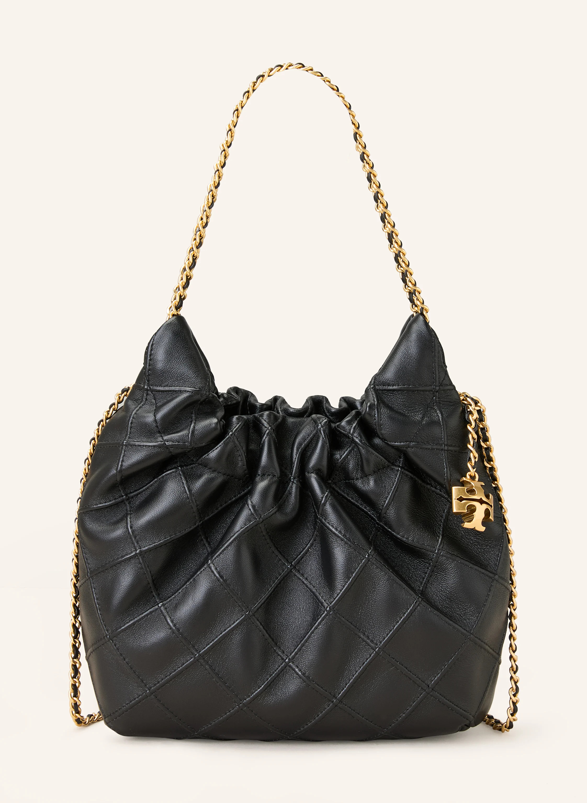 TORY BURCH Beuteltasche FLEMING in schwarz | Breuninger (DACH)