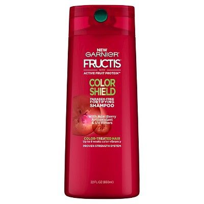 Garnier Fructis Color Shield Fortifying Shampoo for Color-Treated Hair - 22 fl oz | Target