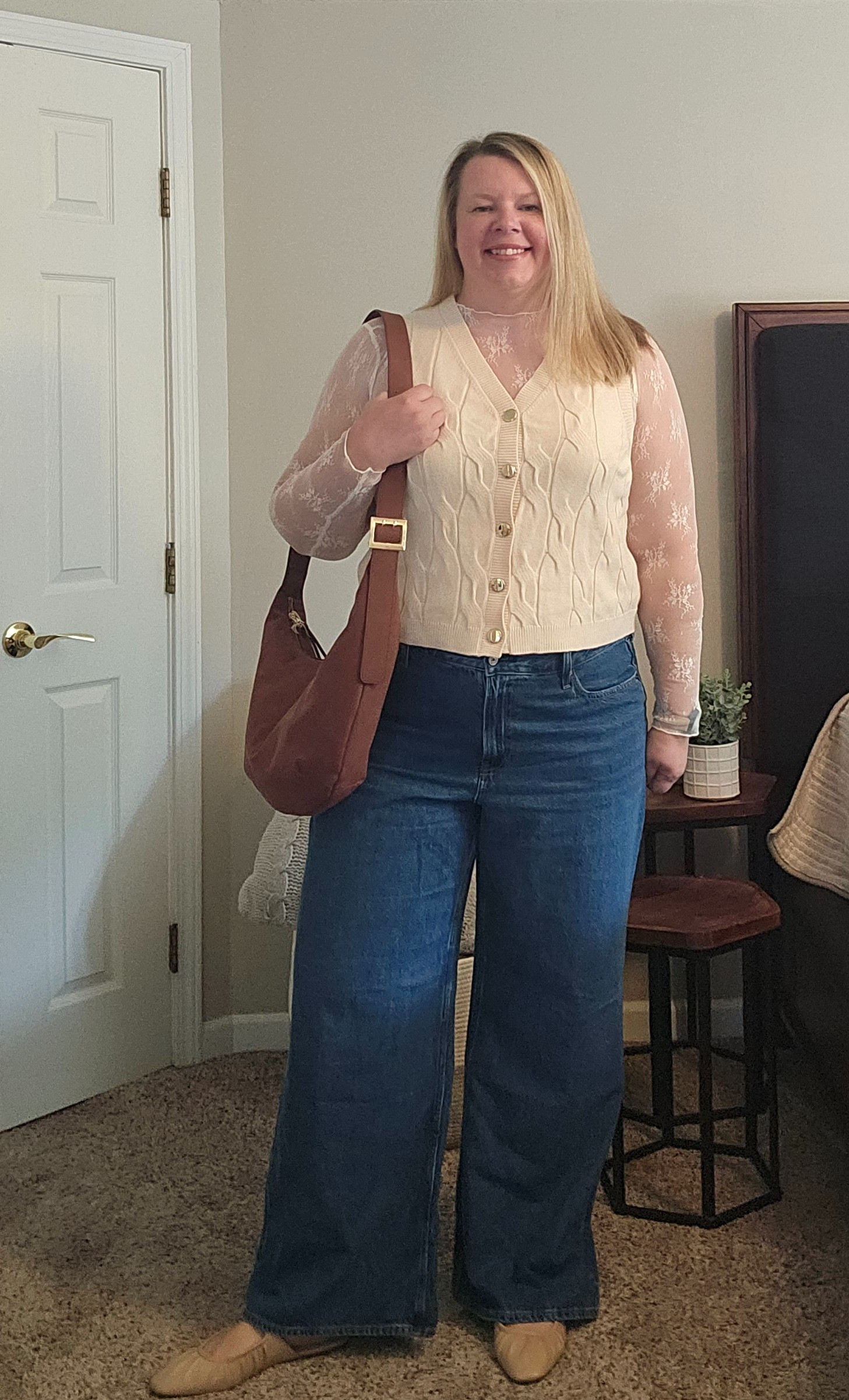 Everyone needs this vest on their life!  I own it in two colors and it is so good for transitioning from summer to Fall.  Size XXL here. Denim size 34. 

#LTKSeasonal #LTKOver40 #LTKFindsUnder50