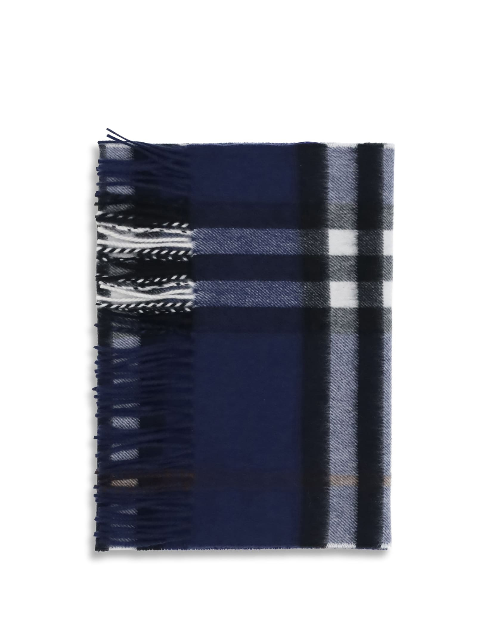 Burberry Cashmere Check Pattern Scarf | Italist.com US