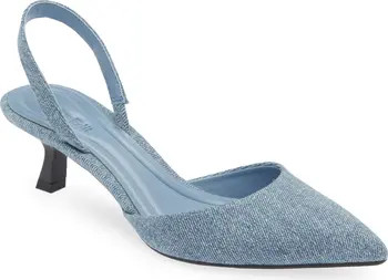 Cammie Kitten Heel Slingback Pump (Women) | Nordstrom