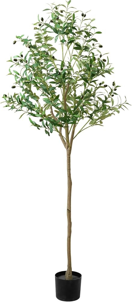Artificial Olive Tree 6FT, Olive Trees Artificial Indoor with Potted, Large Faux Olive Tree, Suit... | Amazon (US)