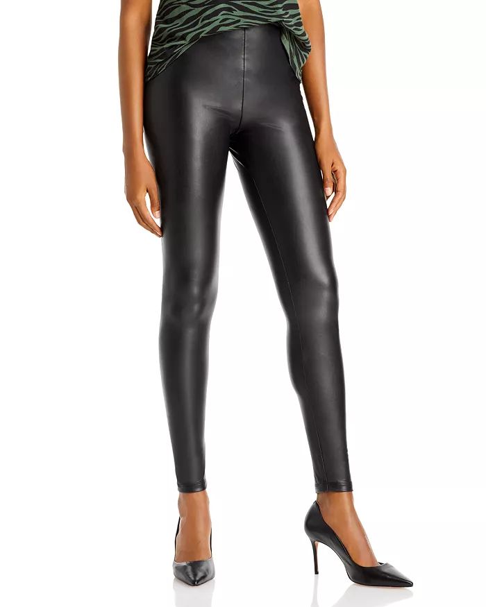 AQUA Faux Leather High Waist Leggings - 100% Exclusive Women - Bloomingdale's | Bloomingdale's (US)