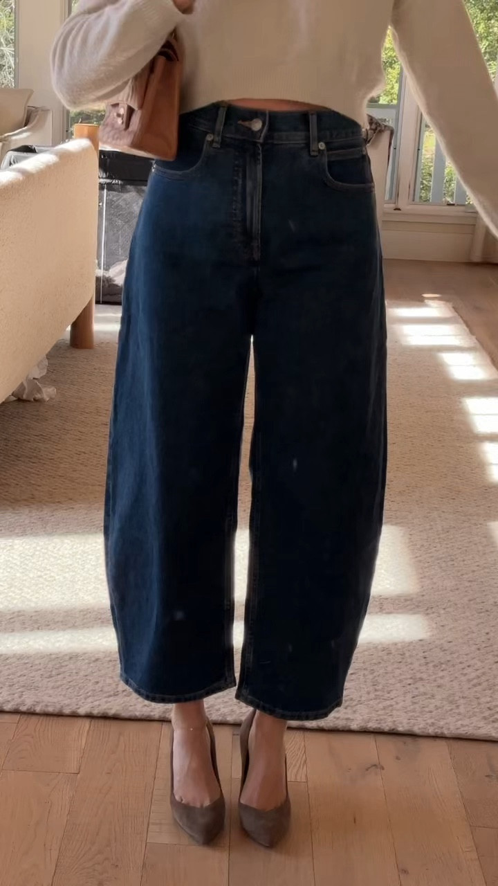 Barrel jeans #everlane 

#LTKshoecrush #LTKstyletip #LTKtravel