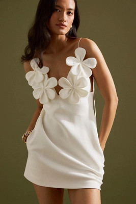 Bardot Ingrid Flower Mini Dress | Anthropologie (UK)