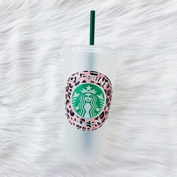 Caffeine Queen Venti Cold Starbucks Cup | Etsy (US)