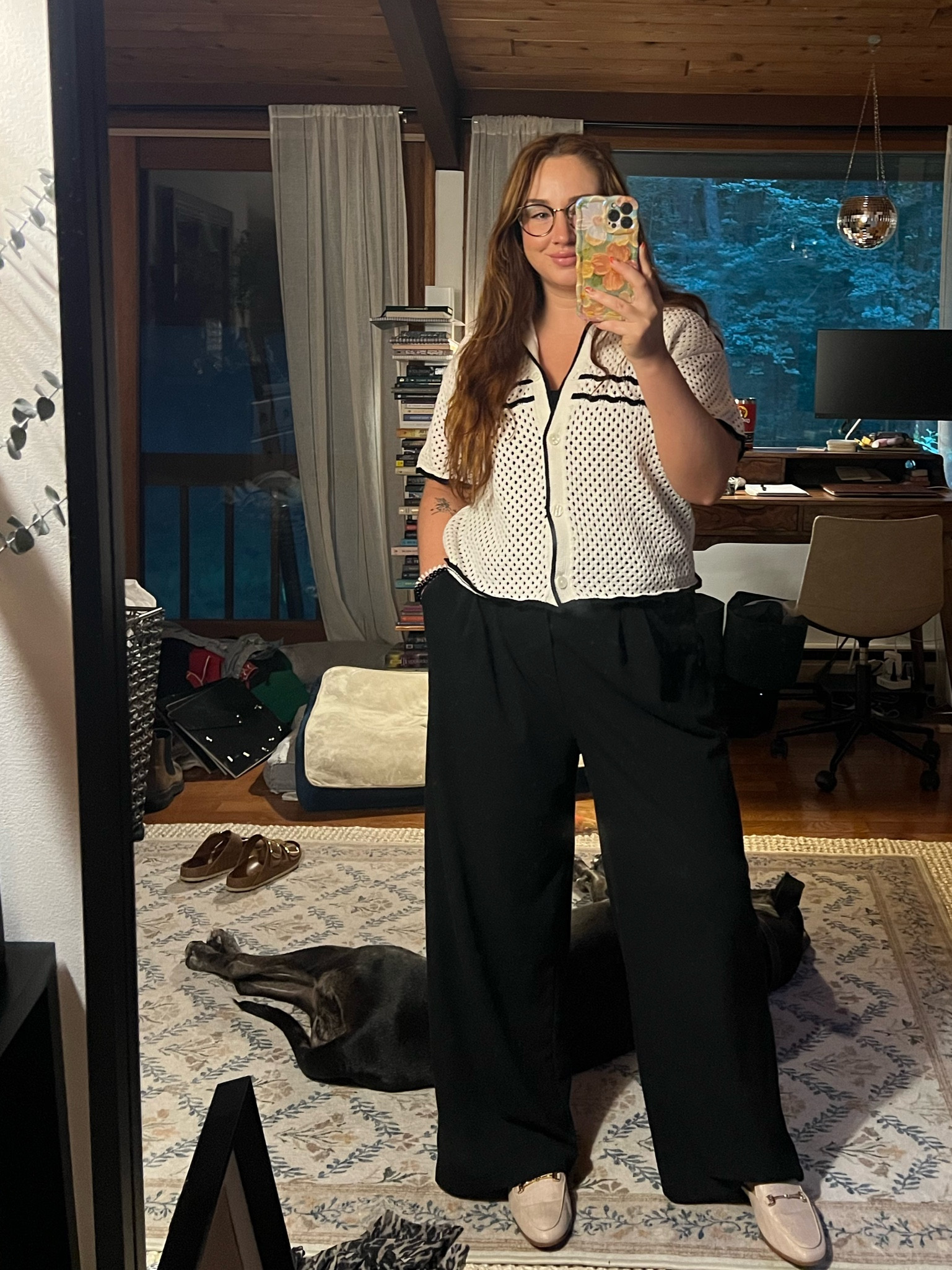 Werk wearrr. I wear the halara pants at least twice a week. So comfy and a staple for work pants. Wearing a large in the top, large in the pants 

Office outfit, work wear, halara waffle pants 

#LTKWorkwear #LTKBacktoSchool #LTKFindsUnder100
