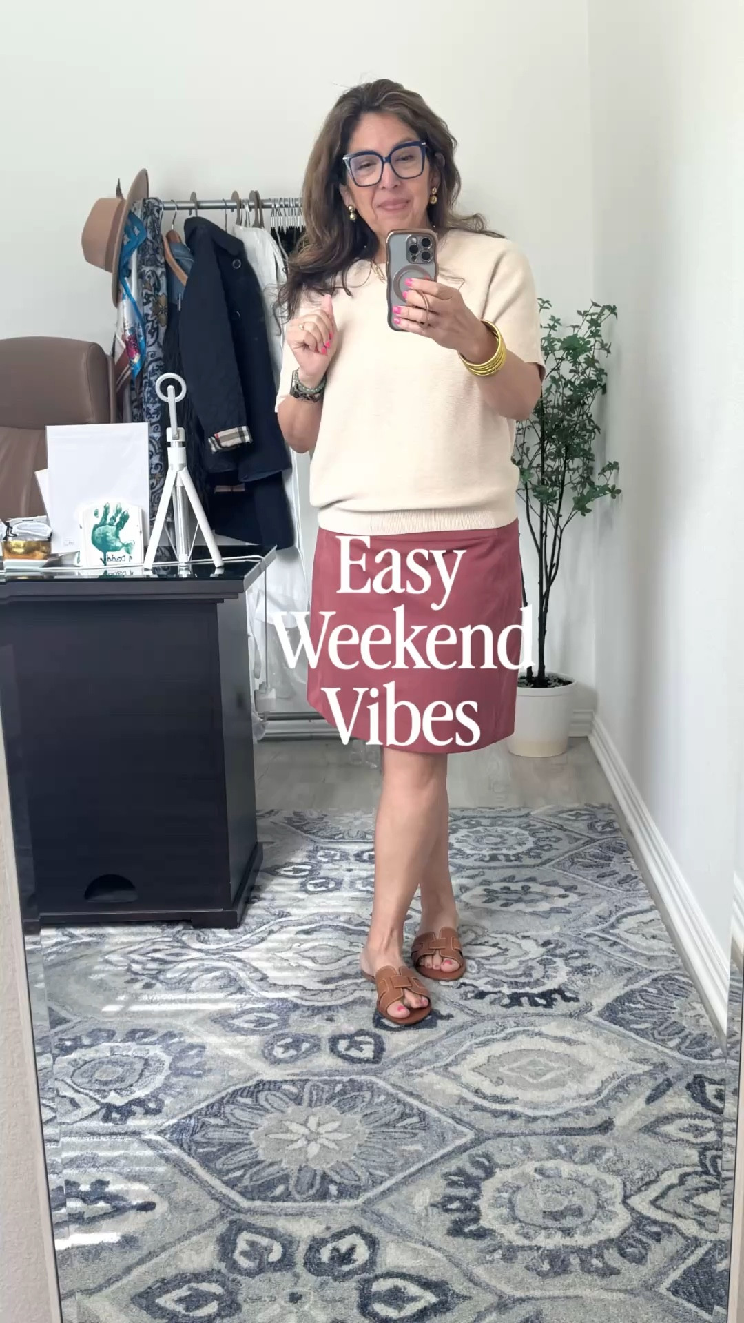 The right clothes = zero weekend stress ✨
No more staring at your closet wondering what to wear. Just throw on, feel amazing, and go live your day.
This is effortless dressing at its best. I want to be comfy, feel stylish, and have confidence.
Who else is done overthinking outfits on weekend mornings? 🙋🏽‍♀️
#WeekendStyle #EffortlessOutfits 

#LTKdayinmylife #LTKootd #LTKgrwm