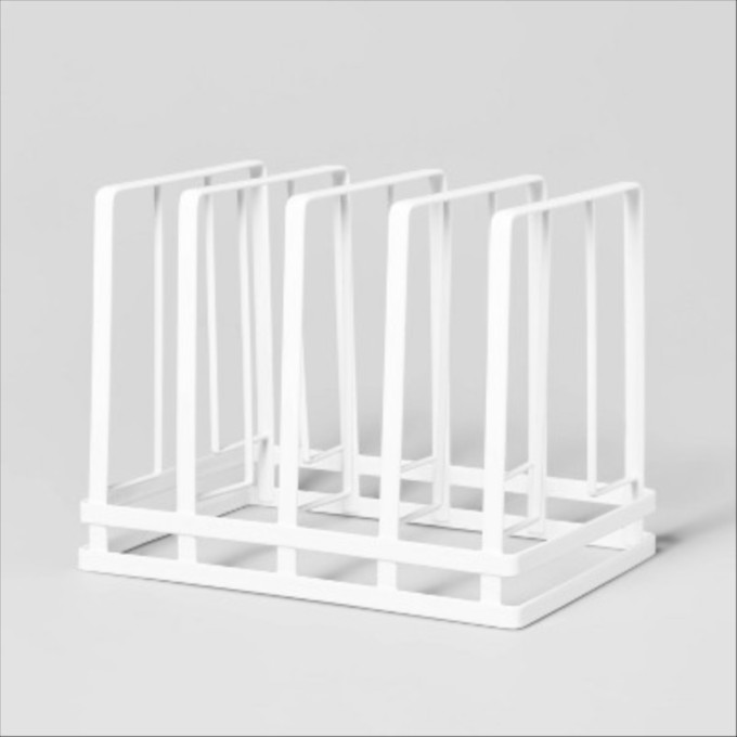 Click for more info about Wire Storage Pan Organizer White - Brightroom™