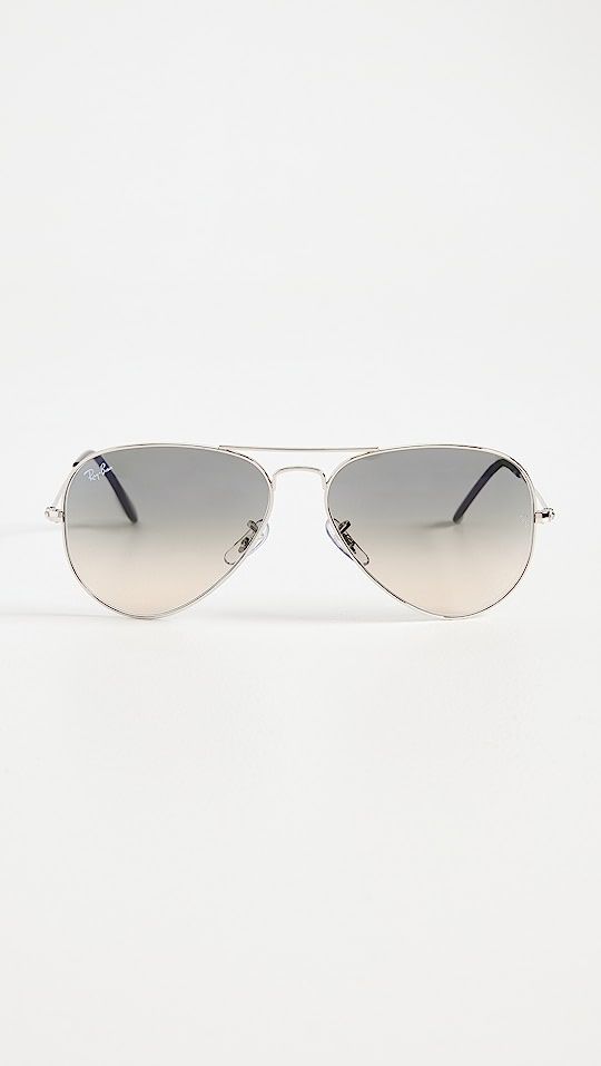 RB3025 Classic Aviator Gradient Sunglasses | Shopbop