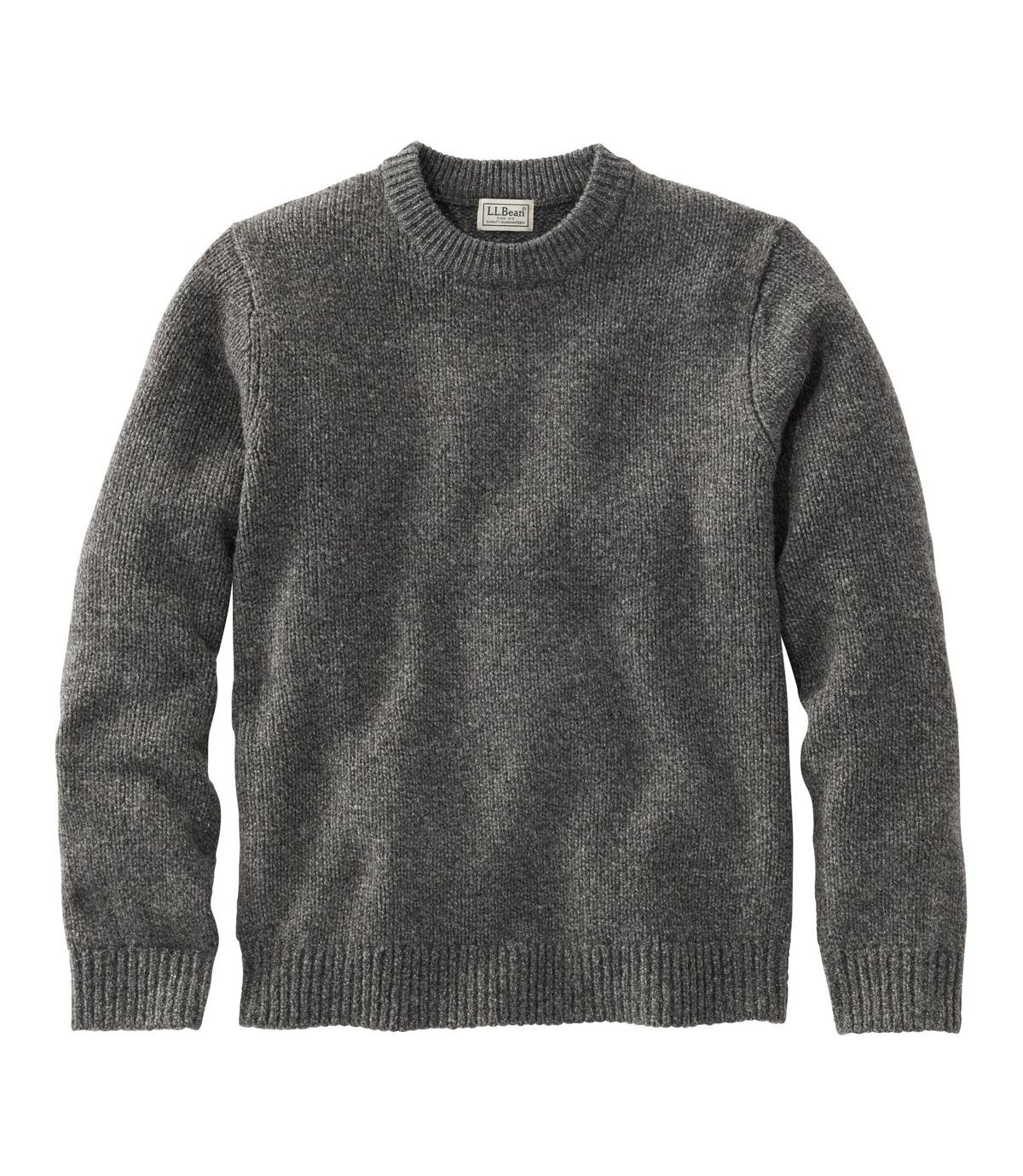 Men's Bean's Classic Ragg Wool Sweater, Crewneck | Sweaters at L.L.Bean | L.L. Bean