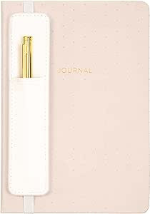 Eccolo World Traveler Medium Lined Journal Notebook and Pen, Hardbound Cover, A5 Writing Journal,... | Amazon (US)