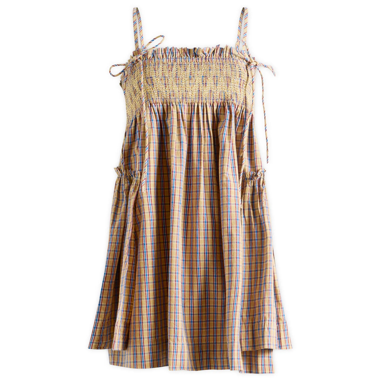 Damson Madder Women's Lilo Mini Dress in Marmalade, Size UK 12 | END. Clothing