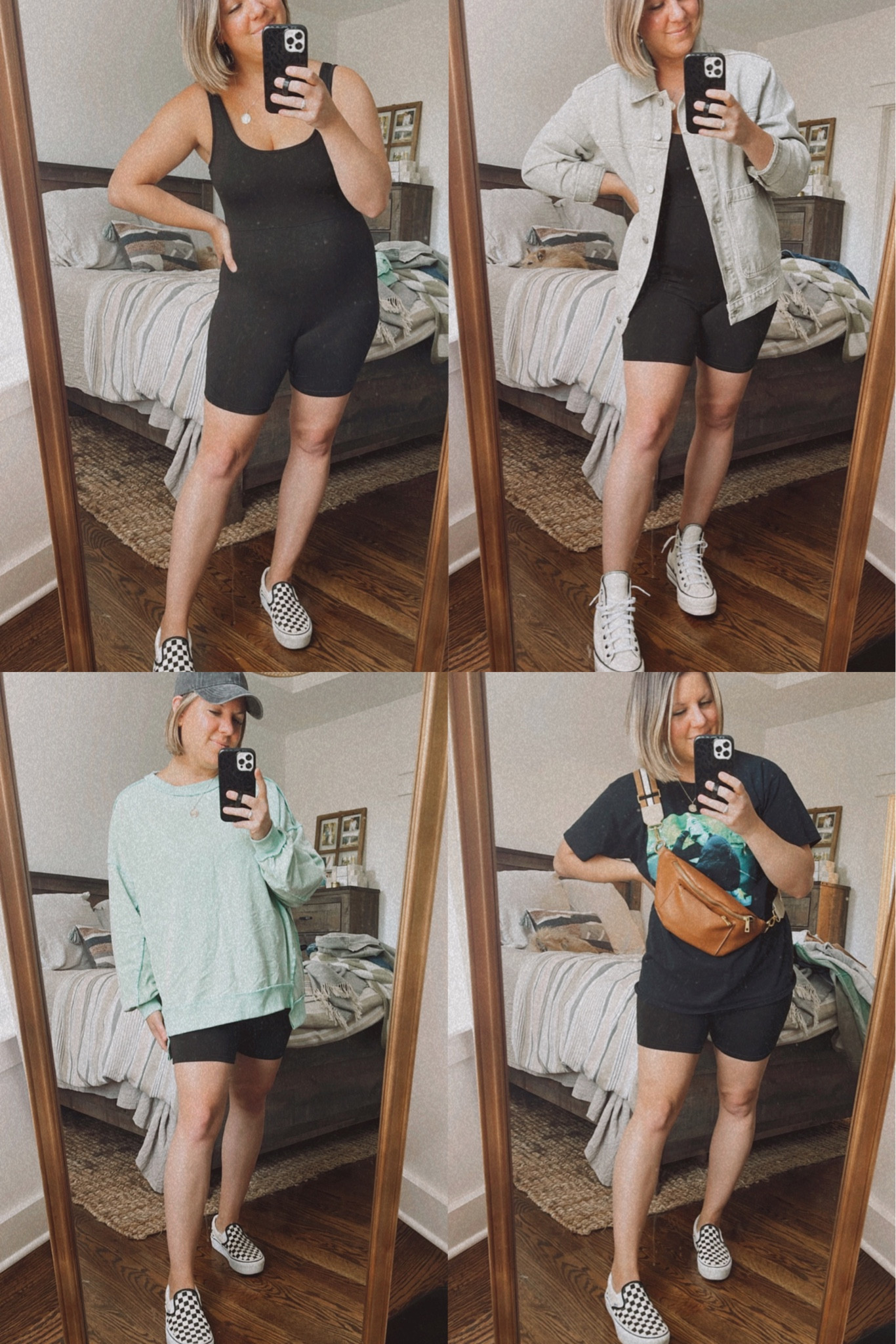 I’ve been wearing this Amazon bodysuit (or is it a wrestling slinglet!?) non stop since it came it the mail 2 weeks ago. There are so many ways to style this casually into the fall. I’ll link the products I can find. I’d also pair this with my fav oversized Arie sweatshirt! 

#LTKSeasonal #LTKstyletip #LTKsalealert