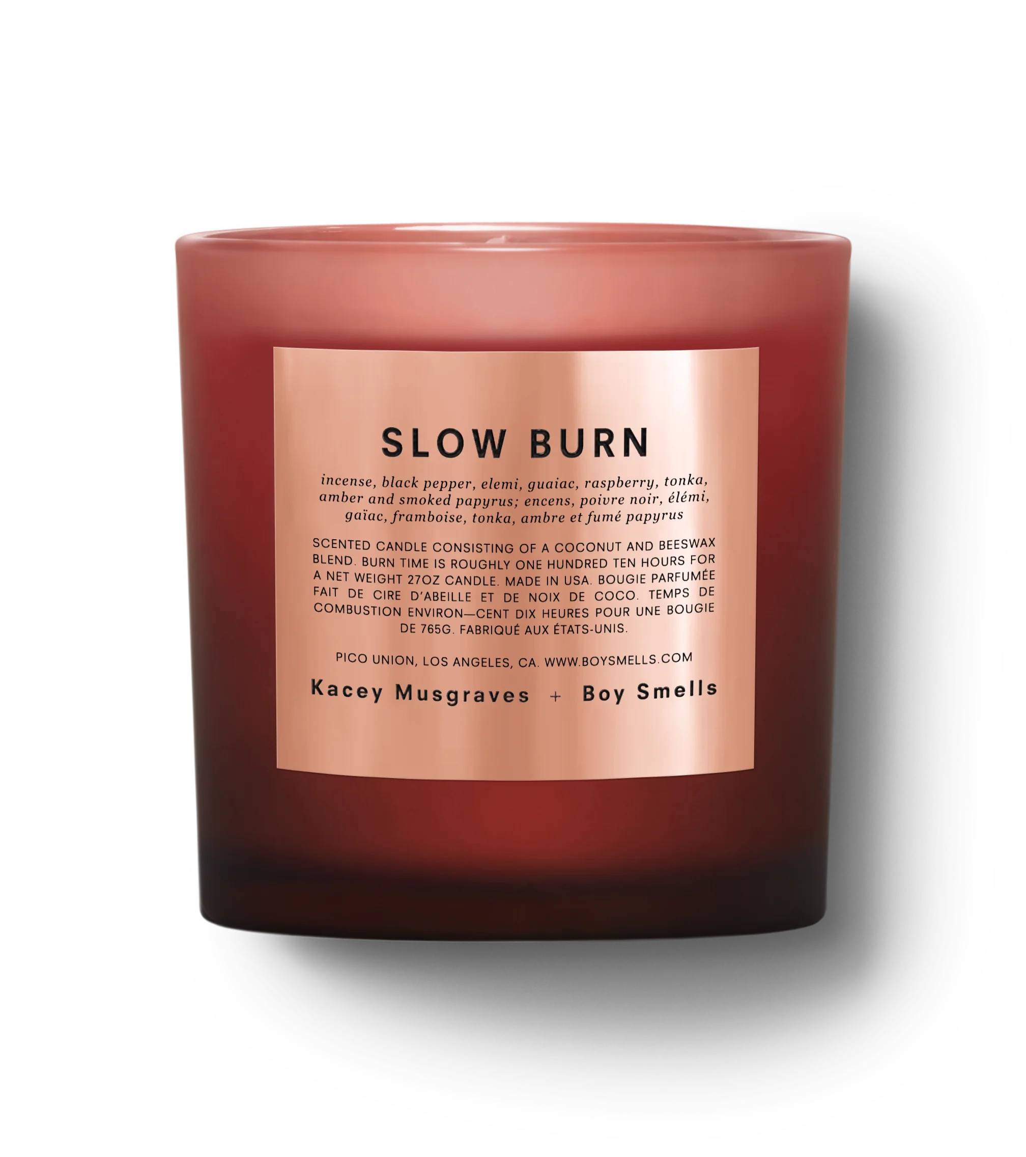 Slow Burn Magnum Scented Candle of Kacey Musgraves | Boy Smells | Boy Smells