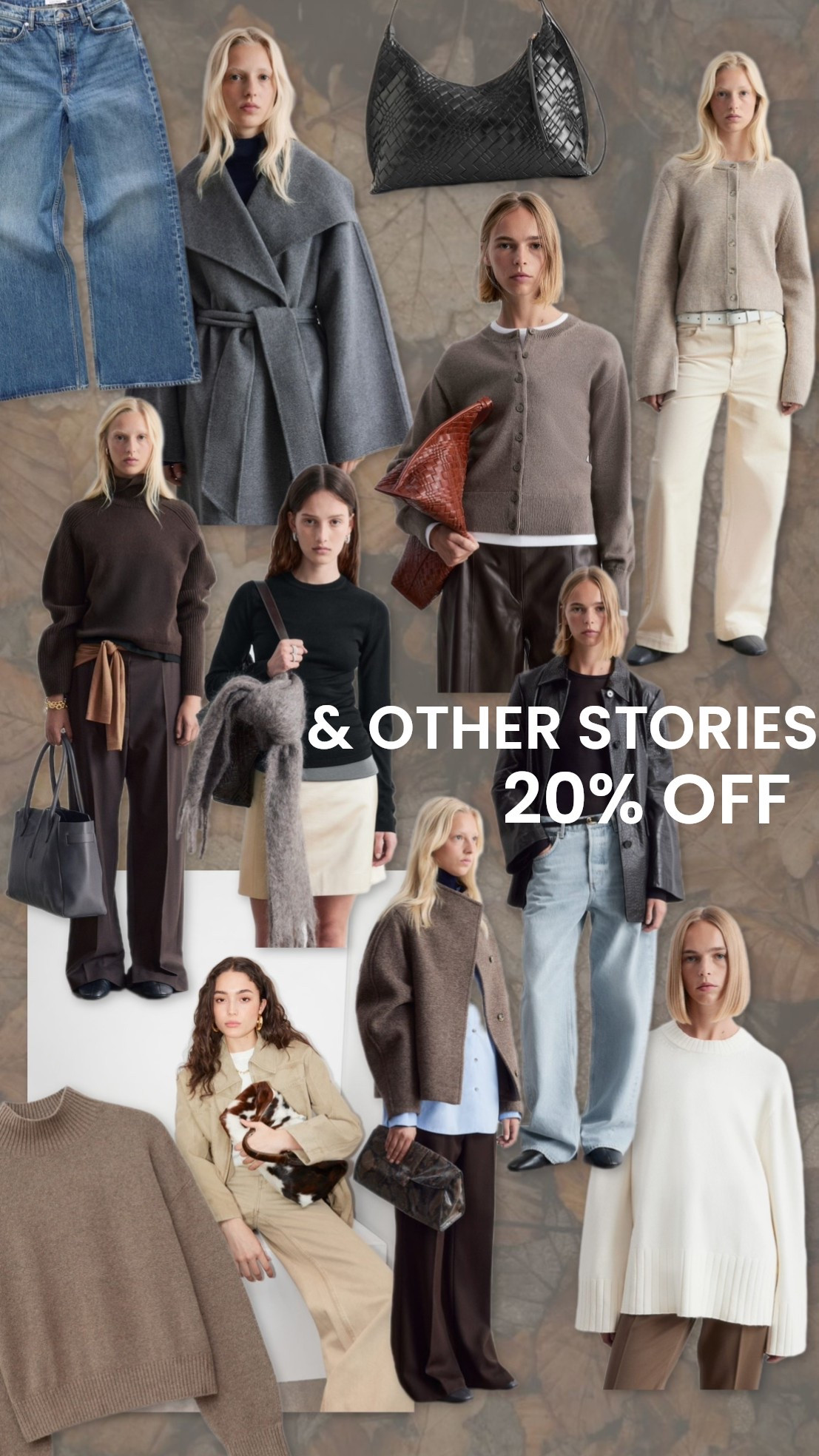 & Other Stories Black Friday sale - 20% off UK fashion from wardrobe basics including knitwear, cardigans, denim jeans to winter coats, leather handbags and accessories ✨ these are my top capsule wardrobe picks 

#LTKautumn #LTKuk #LTKCyberWeek