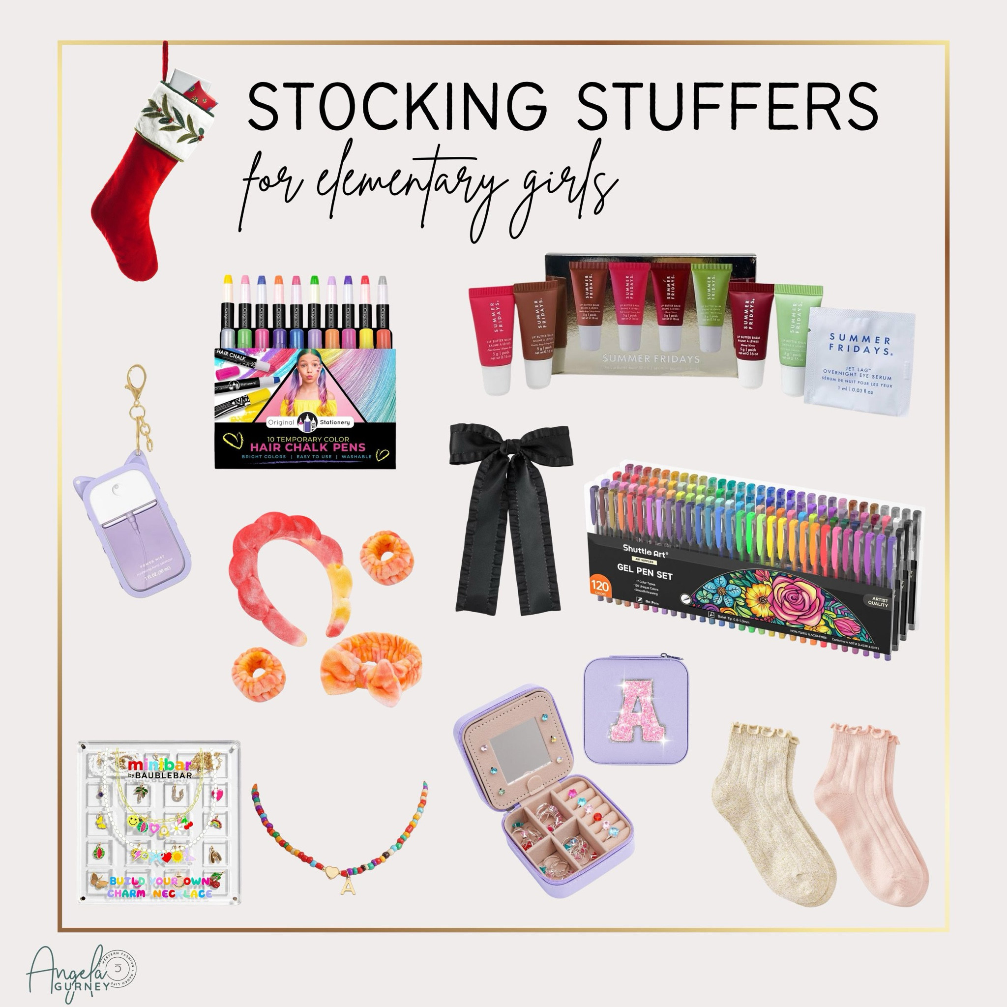 Elementary girls stocking ideas 

#LTKGiftGuide #LTKKids