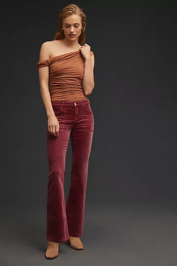 The Icon Flare Corduroy Jeans | Anthropologie (US)