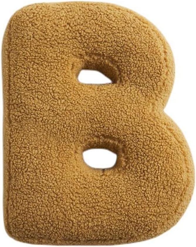 English Letters Pillow ABCD Letters Cushion Creative Decorative Pillows | Amazon (US)