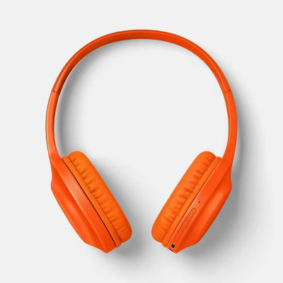 Built-In Microphone Wireless Banded Headphones - heyday™ Coral Orange: Hybrid Wired/Wireless, Adjustable Headband | Target