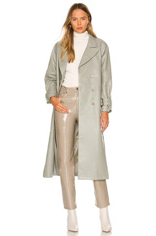 Atoir SPORTSCLUB The Cairo Trench Coat in Storm Grey from Revolve.com | Revolve Clothing (Global)