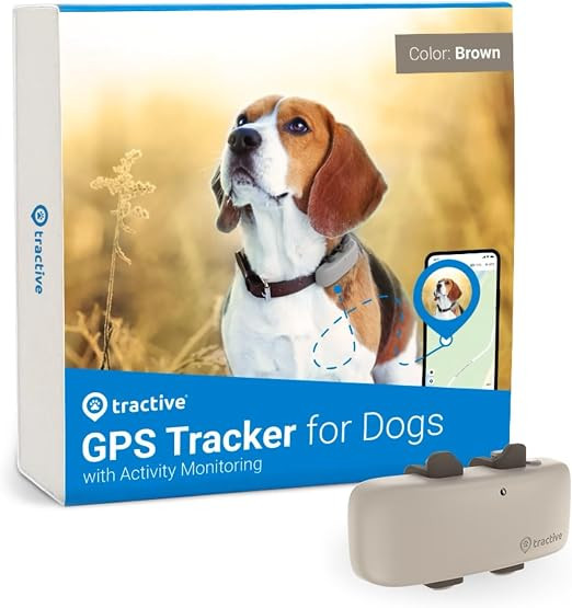 Tractive GPS Pet Tracker for Dogs - Waterproof, GPS Location & Smart Activity Tracker, Unlimited ... | Amazon (CA)