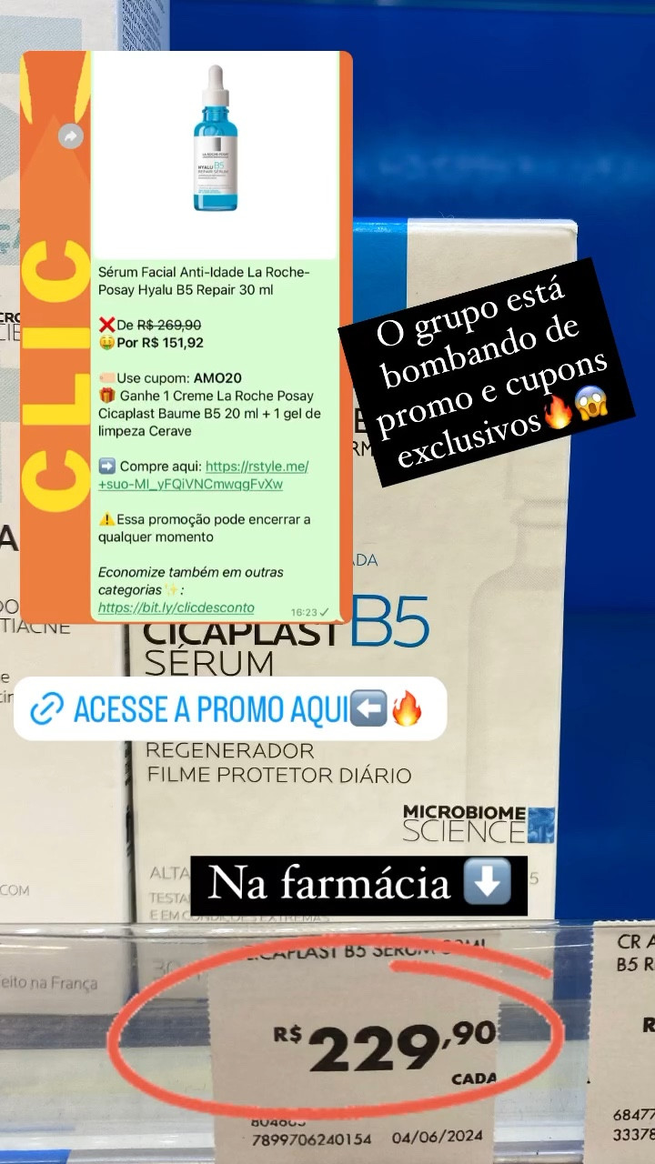 Não é a skin que é cara, é que você não me segue e nem participa dos grupos de promoções! Esse foi postado no grupo beleza e universo feminino, vem e seja VIP🔥 você também! Me chama que eu envio o link! 

#LTKbeleza #LTKbrasil #LTKpromo