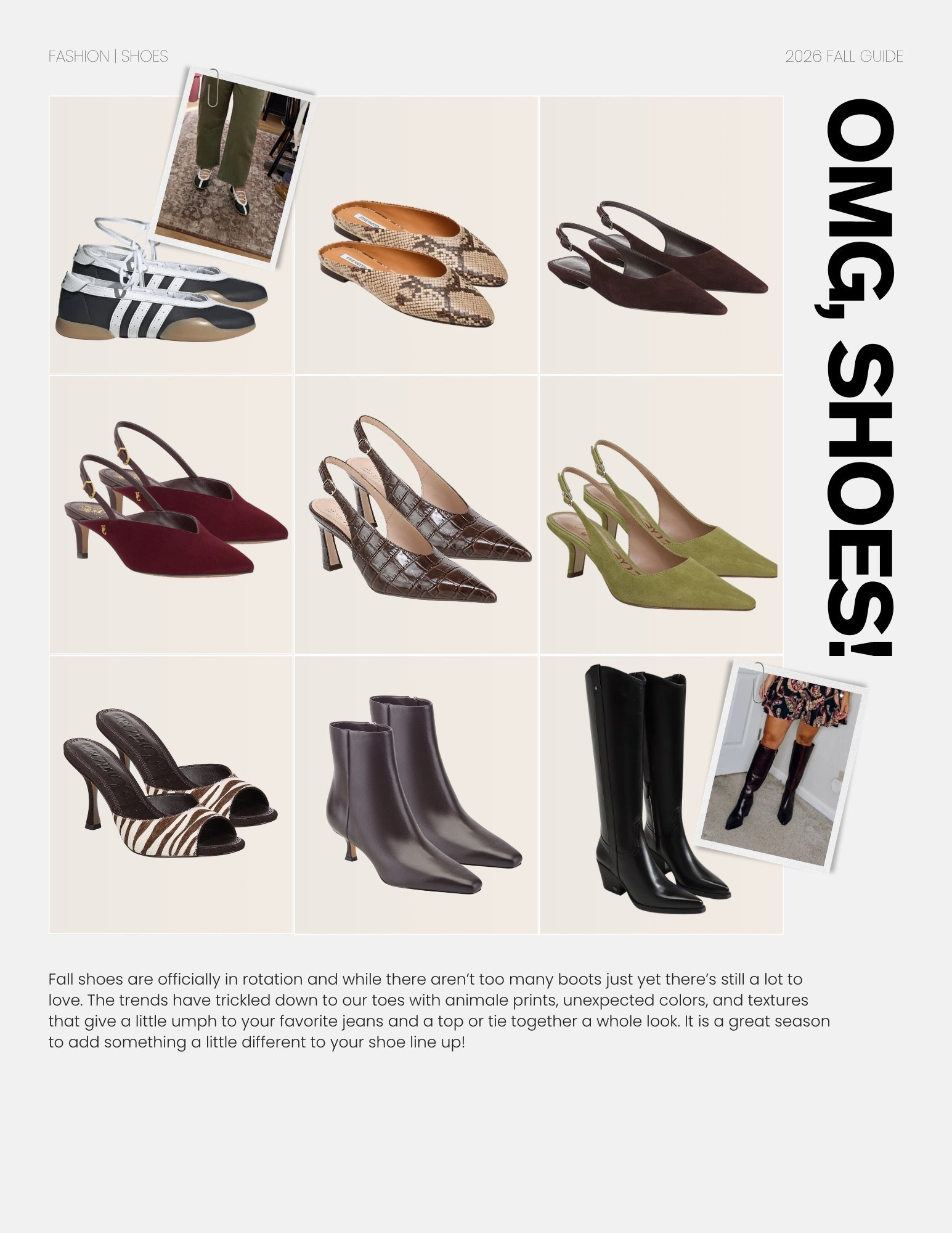Fall guide to shoes!

Fall shoes, trendy fall, fall fashion, midsize fall fashion, boots, heels, flats

#LTKootd #LTKSeasonal #LTKMidsize