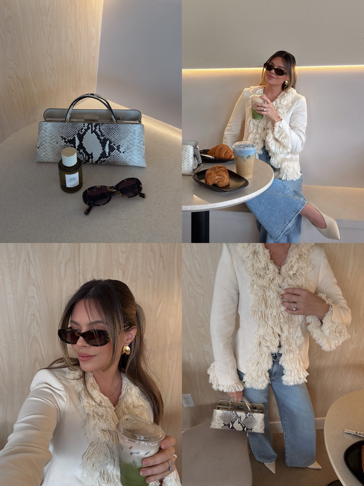 Zara fringe jacket