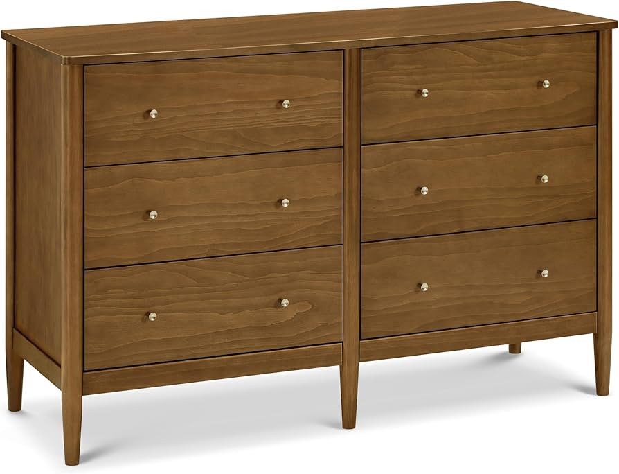 Davinci Frem 6-Drawer Dresser in Walnut, GREENGUARD Gold Certified | Amazon (US)