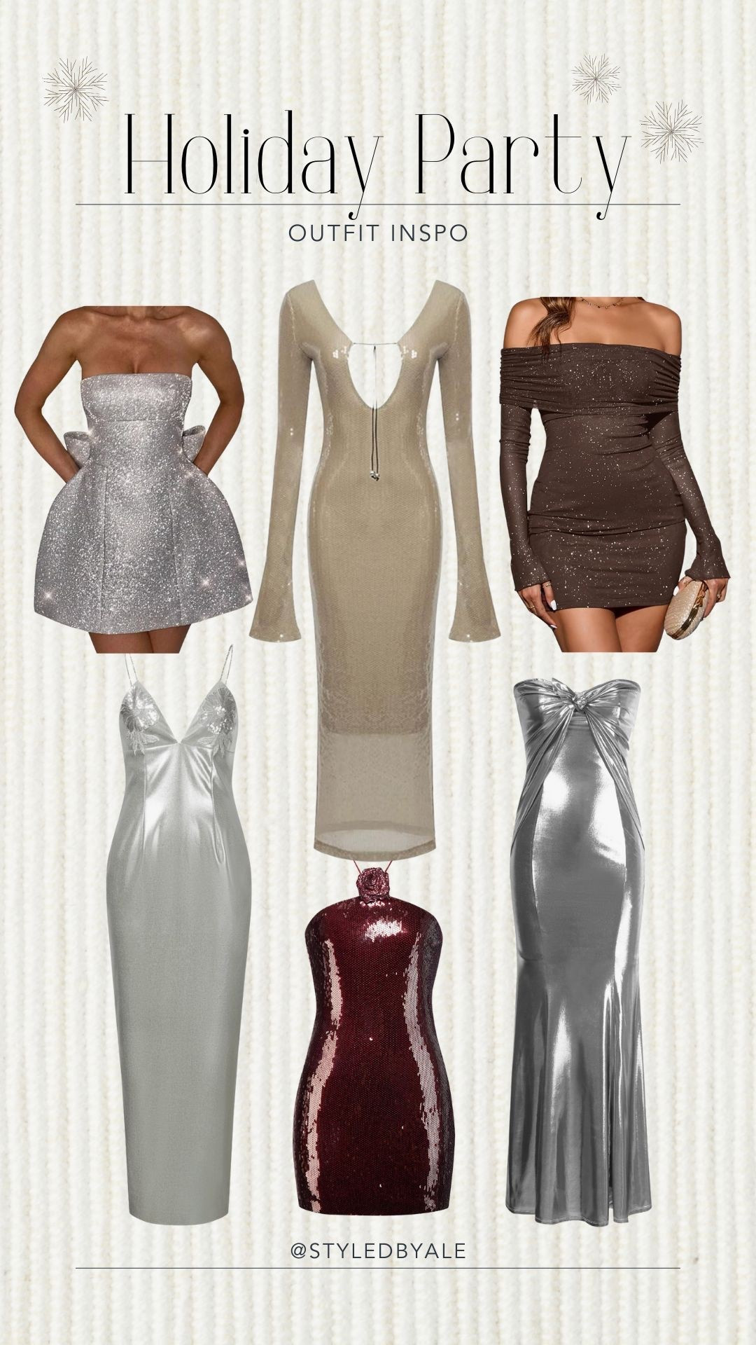 Holiday Party Dress Inspo ✨

#LTKgrwm #LTKootd #LTKHoliday