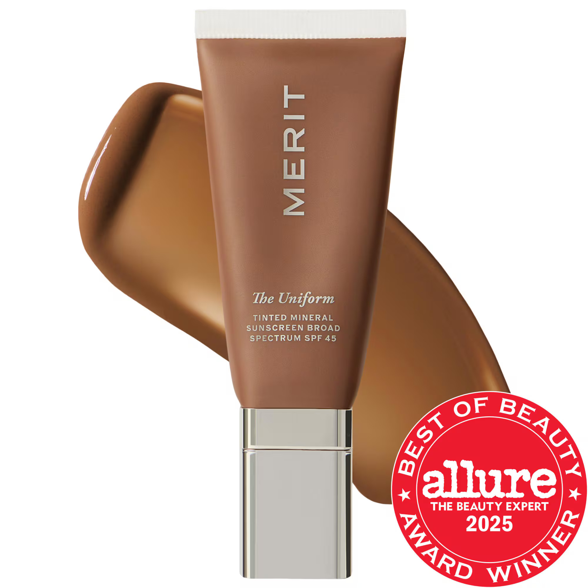 MERIT The Uniform Tinted Mineral Sunscreen Broad Spectrum SPF 45 6 1.7 oz/50 mL | Sephora (US)