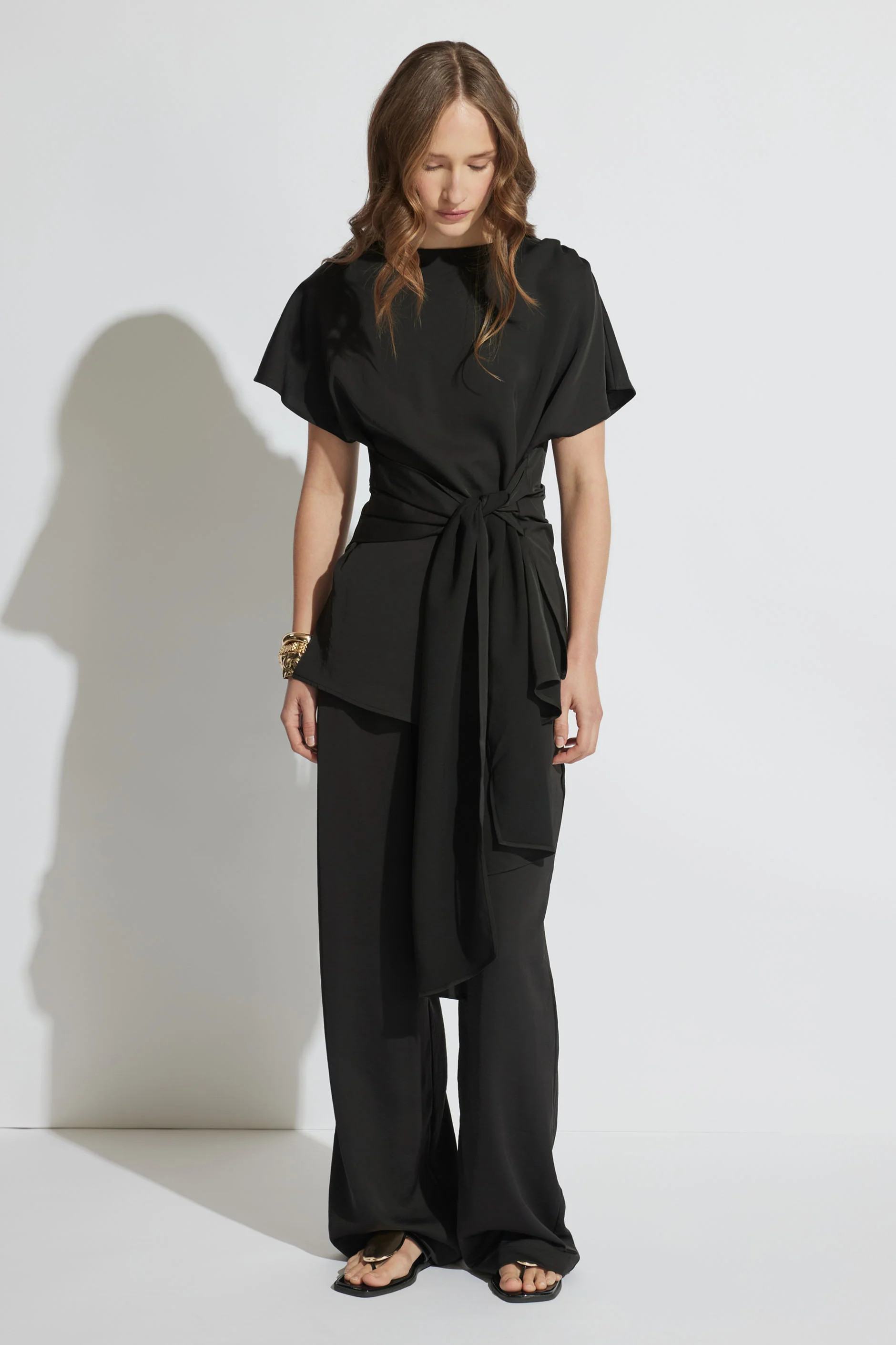 Sophie Relaxed Pant - Black | DECJUBA | DECJUBA