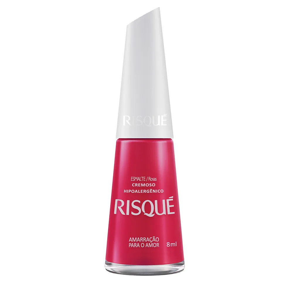 Esmalte Risqué Rosas Cremoso Amarração Para O Amor 8ml 20262-0 | CompraCerta (BR)