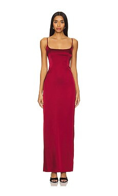 NBD Suman Maxi Dress in Deep Red from Revolve.com | Revolve Clothing (Global)