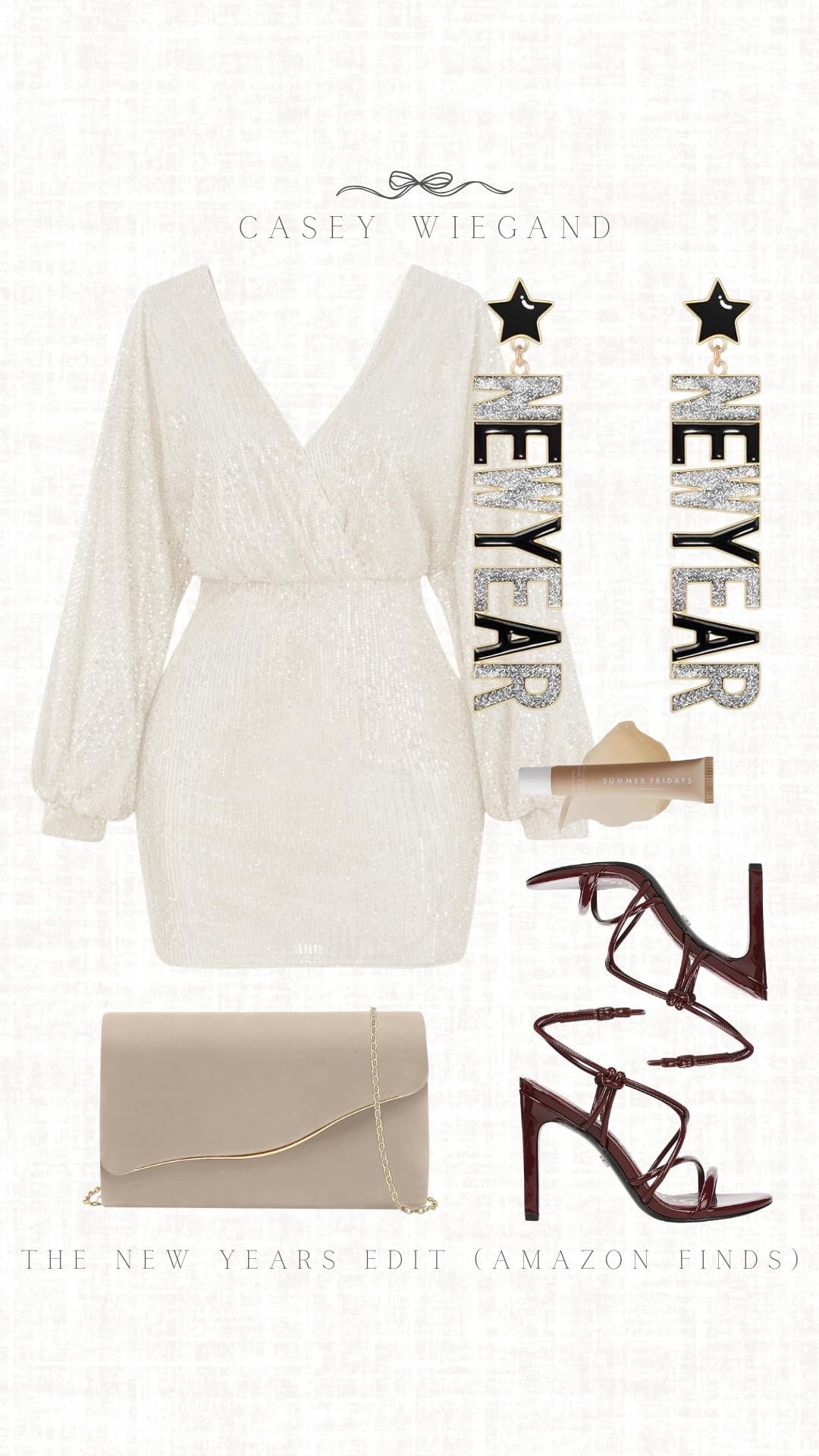 Celebrate in style with these festive Amazon finds for New Year's Eve! Perfect for a glamorous night. #NYEStyle

#LTKHoliday #LTKSeasonal #LTKootd