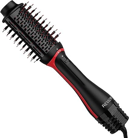 Revlon One Step Volumizer PLUS 2.0 Hair Dryer and Hot Air Brush | Dry and Style (Black) | Amazon (US)