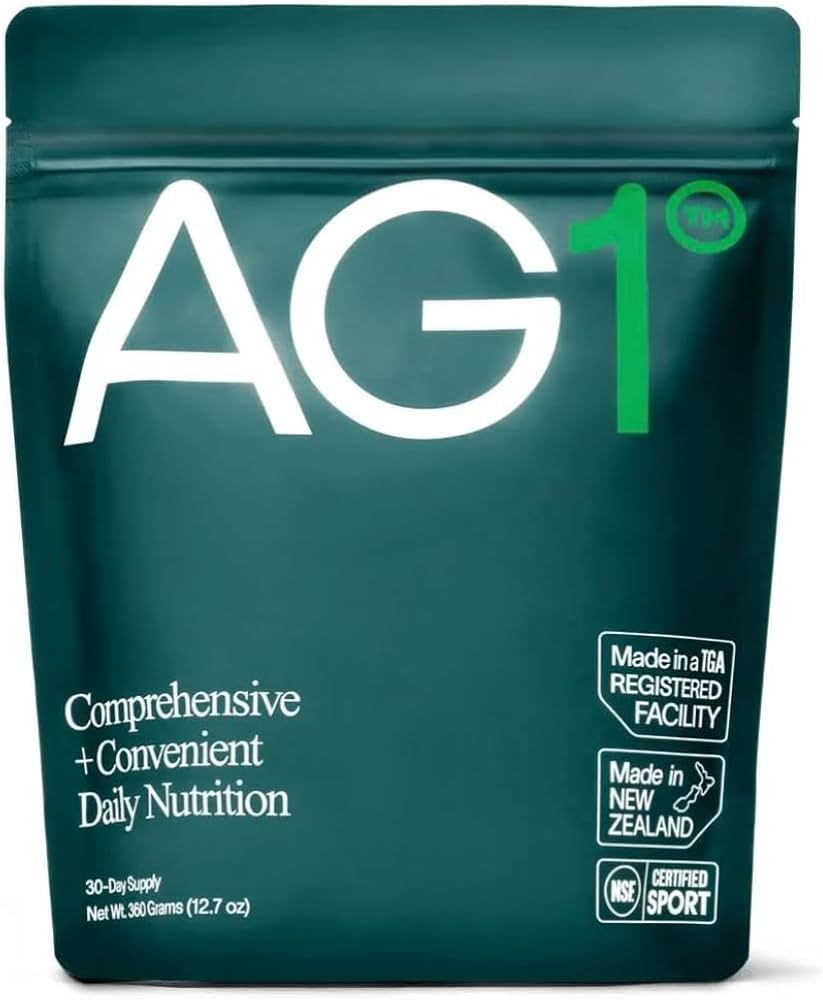 AG1 Athletic Greens - Powder Supplement Convenient Daily Nutrition- 30 Days Supply (12.70z) | Amazon (US)