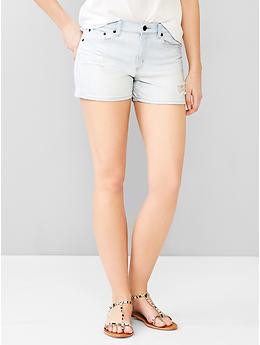 1969 destructed slim denim shorts | Gap US