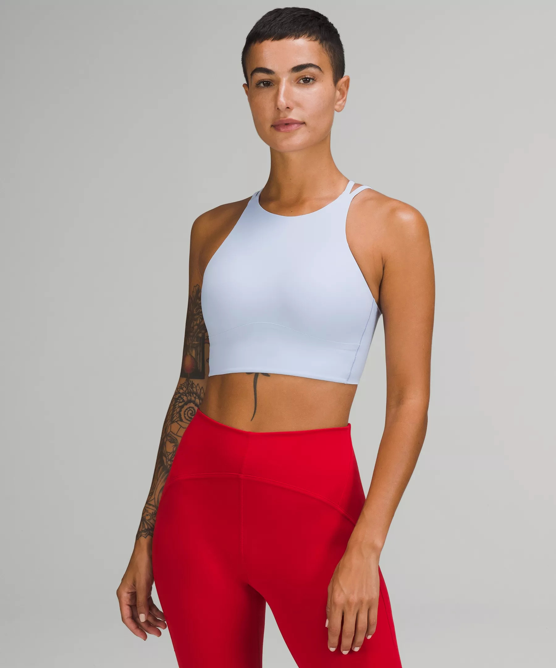 Like a Cloud High-Neck Longline Bra Light Support, B/C Cup Online Only | Lululemon (US)